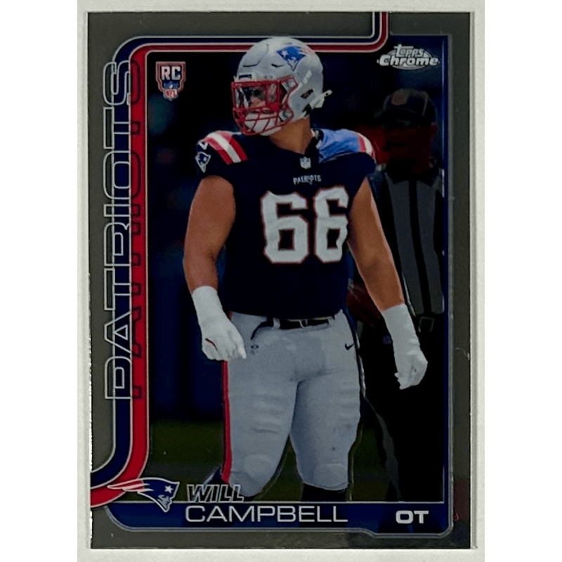 Will Campbell 2025 topps chrome rookie - 379