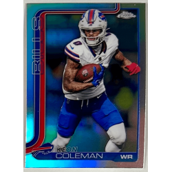 Keon Coleman 2025 topps chrome refractor - 30