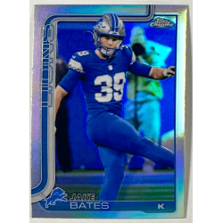 Jake Bates 2025 topps chrome refractor - 105