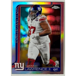 Dexter Lawrence II 2025 topps chrome refractor - 230