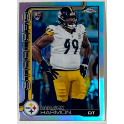Derrick Harmon 2025 topps chrome rookie refractor - 361