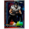 Brenton Strange 2025 topps chrome leather refractor - 137