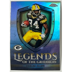 Sterling Sharpe 2025 topps chrome legends refractor