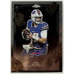 Josh Allen 2025 topps chrome fortune 15