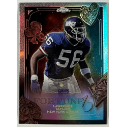 Lawrence Taylor 2025 topps chrome fortune 15