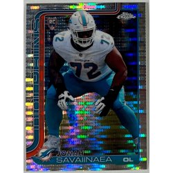 Jonah Savaiinaea 2025 topps chrome pulsar rookie