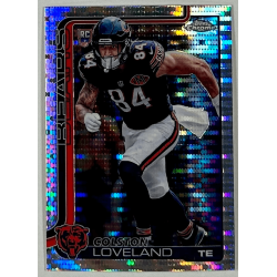 Colston Loveland 2025 topps chrome pulsar rookie