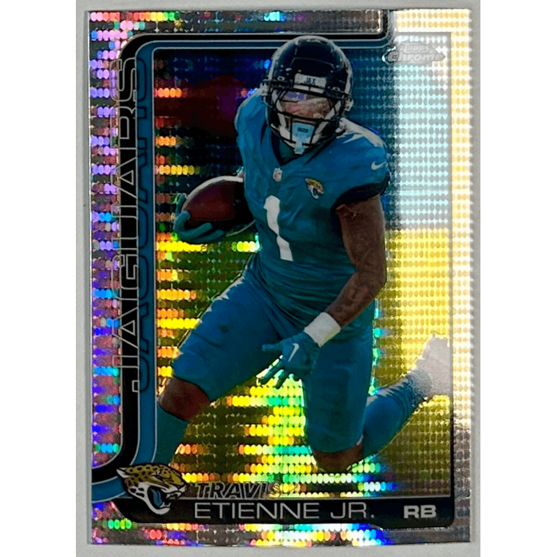 Travis Etienne jr 2025 topps chrome pulsar