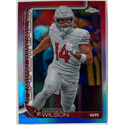 Michael Wilson 2025 topps chrome red white blue