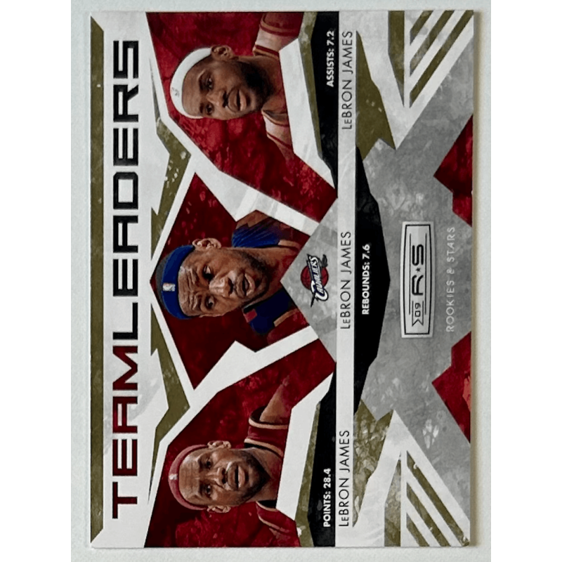 LeBron James 2009-10 Rookies and Stars Team Leaders 441/500