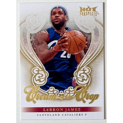 LeBron James 2008-09 Hot Prospects Cream of the Crop CC3