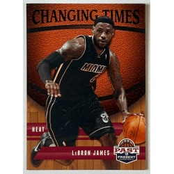 LeBron James 2011-12 Panini Past and Present Changing Times 25