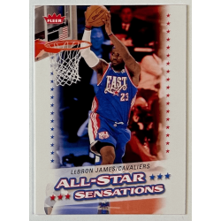 LeBron James 2008-09 Fleer All-Star Sensations AS15