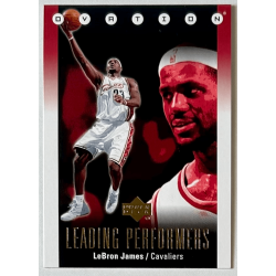 LeBron James 2006-07 Upper Deck Ovation Leading Performers LJ