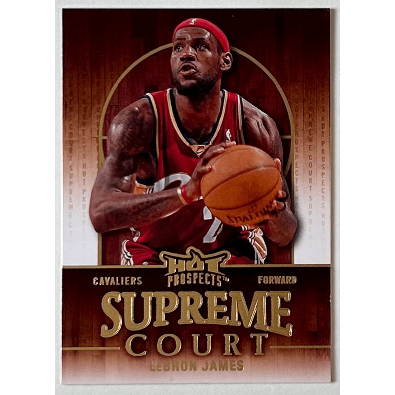 LeBron James 2008-09 Hot Prospects Supreme Court SC4