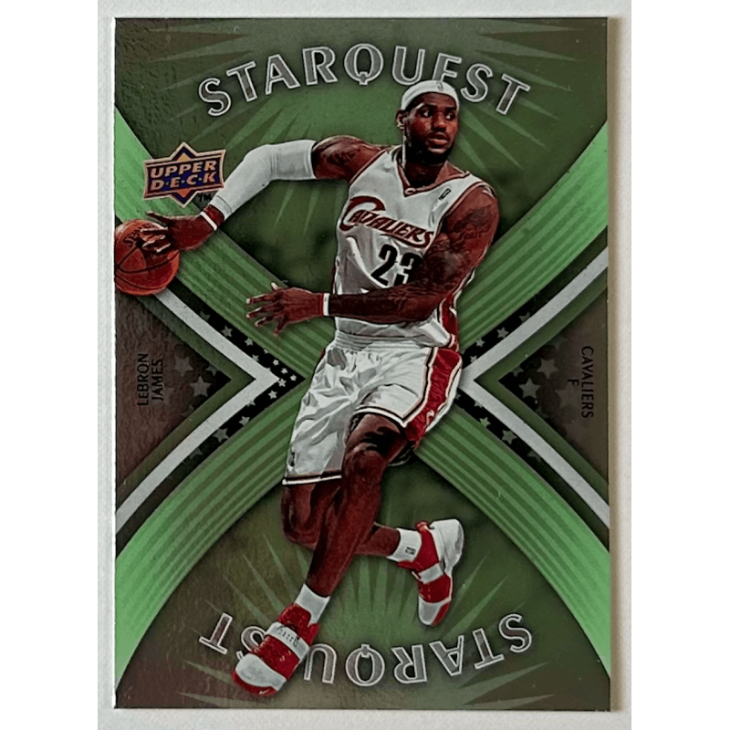 LeBron James 2008-09 Upper Deck Starquest first edition SQ17