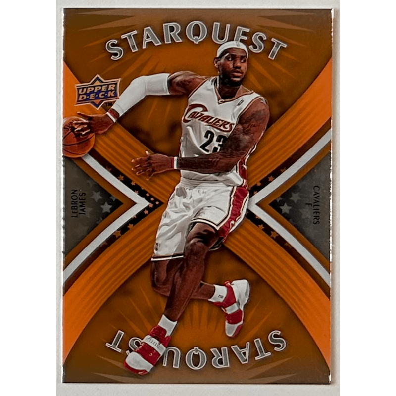 LeBron James 2008-09 Upper Deck Starquest orange un-common SQ17