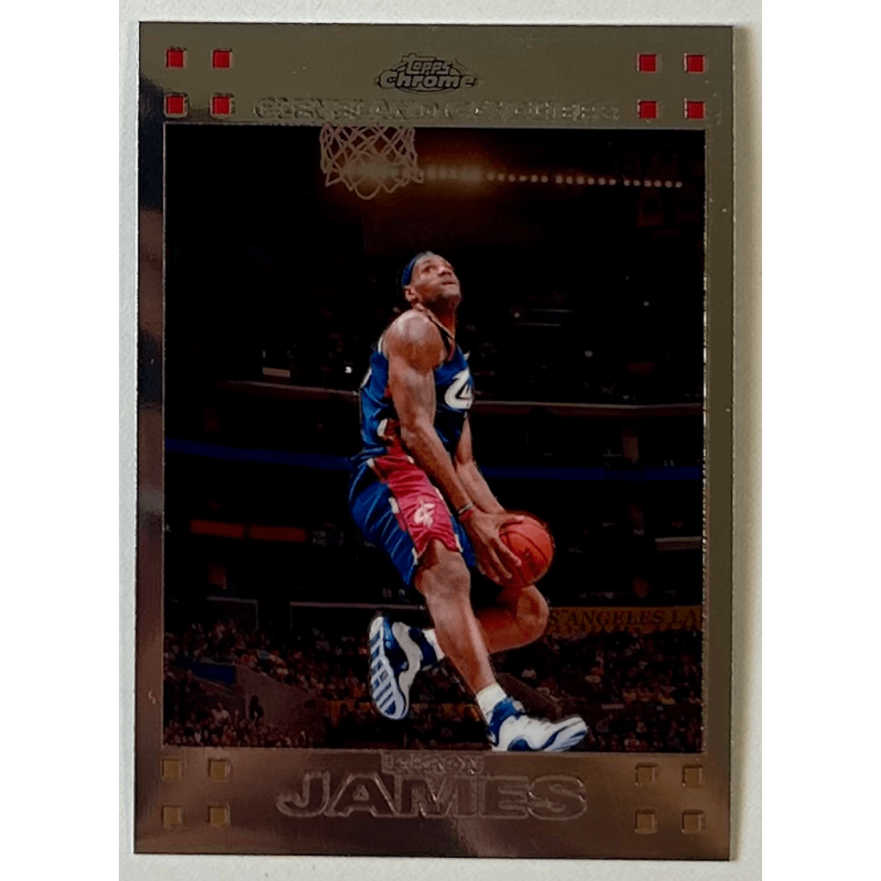 LeBron James 2007-08 Topps Chrome 23
