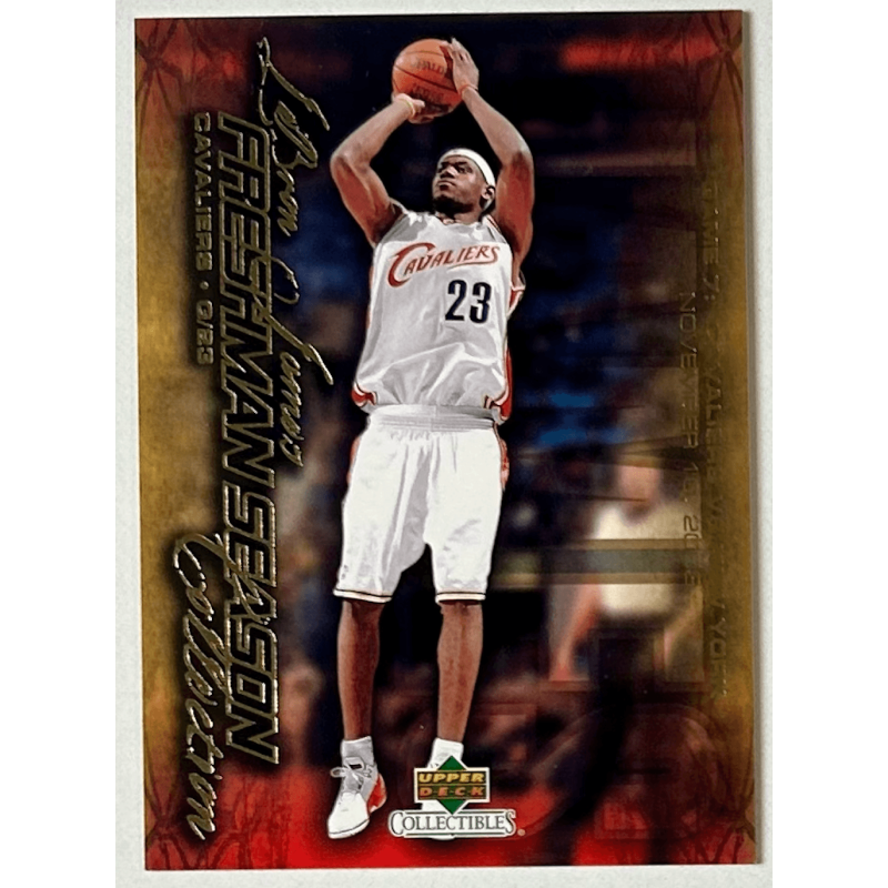 LeBron James 2004-05 Upper Deck LeBron James Freshman Season 7