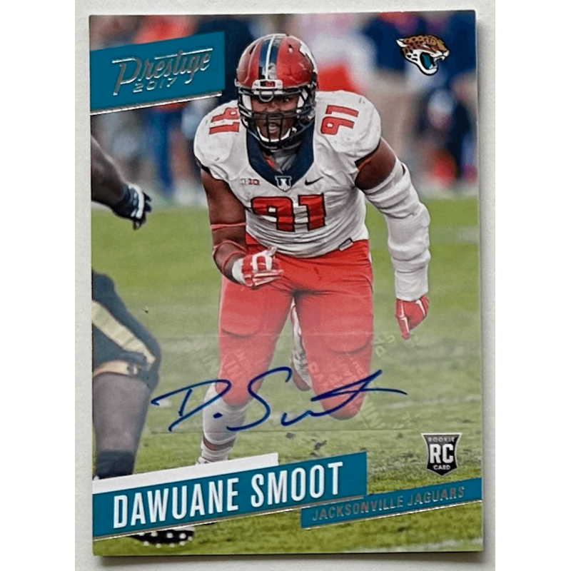DAWUANE SMOOT 2017 Panini Prestige rookie autograph