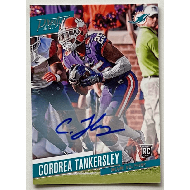 CORDREA TANKERSLEY 2017 Panini Prestige rookie autograph