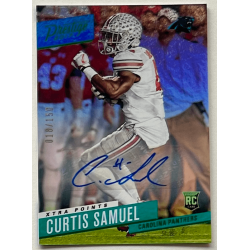 CURTIS SAMUEL 2017 PRESTIGE XTRA POINTS GREEN ROOKIE Autograph 018/150