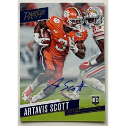 ARTAVIS SCOTT 2017 Panini Prestige rookie autograph