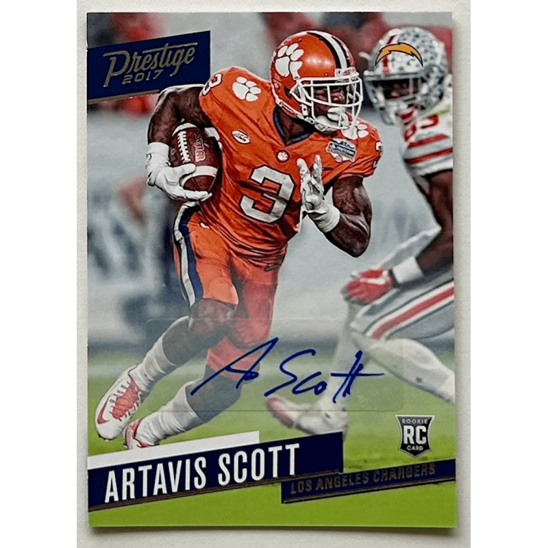 ARTAVIS SCOTT 2017 Panini Prestige rookie autograph