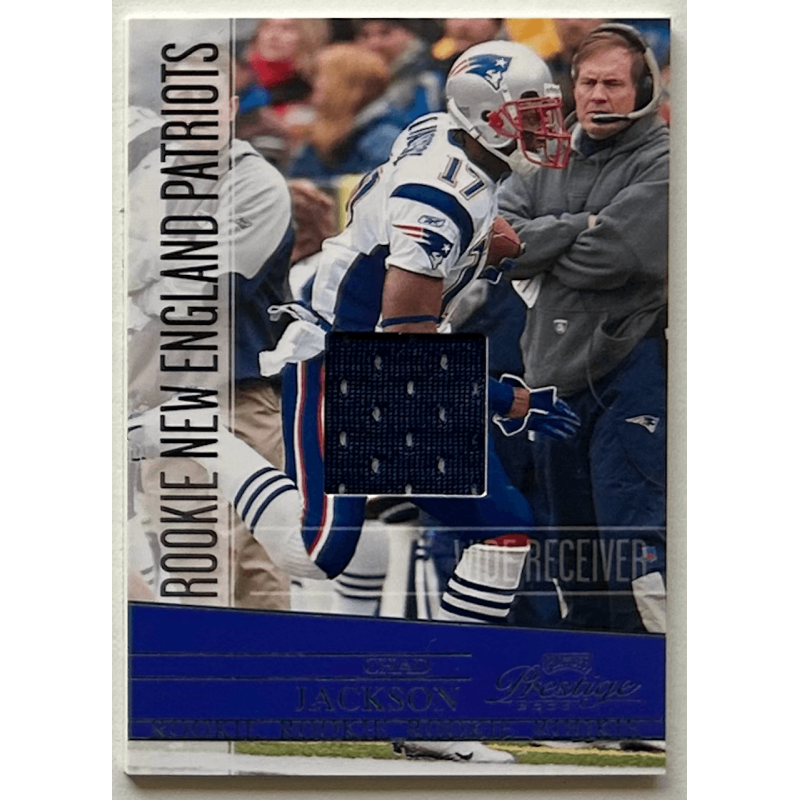 CHAD JACKSON 2006 Panini prestige rookie jersey