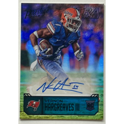 VERNON HARGREAVES III 2016 PRESTIGE XTRA POINTS BLACK ROOKIE AUTO 09/10