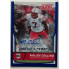 MALIEK COLLINS 2016 SCORE ARTIST'S PROOF BLUE ROOKIE Autograph 07/50