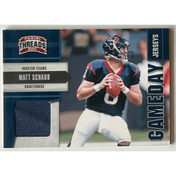 MATT SCHAUB 2011 PANINI THREADS GAMEDAY JERSEY 185/299