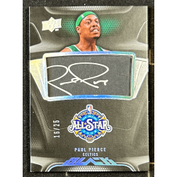 Paul Pierce 2008-09 UD Black All-Star Autograph 16/25
