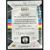 PAUL PIERCE 2007-08 Exquisite masterpiece autograph 1/1 yellow