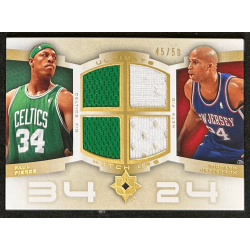 Paul Pierce / Richard Jefferson 2007-08 Ultimate Collection Matchups Gold 45/50