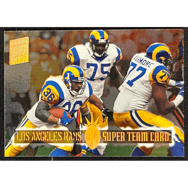 Jerome Bettis 1994 Topps Stadium Club super team card