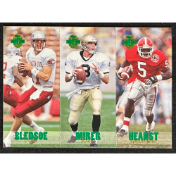 BLEDSOE / MIRER / HEARST 1993 Classic Four Sport Tri-Cards 1 OF 65600