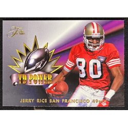 JERRY RICE 1995 Flair TD Power 7