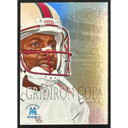 JERRY RICE 1999 SkyBox Molten Metal Gridiron Gods