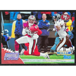 JERRY RICE 1998 Stadium Club Chrome Refractor&nbsp;