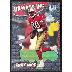 JERRY RICE 1999 Fleer Ultra Damage, Inc.