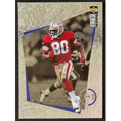 JERRY RICE 1996 Collector's Choice MVPs