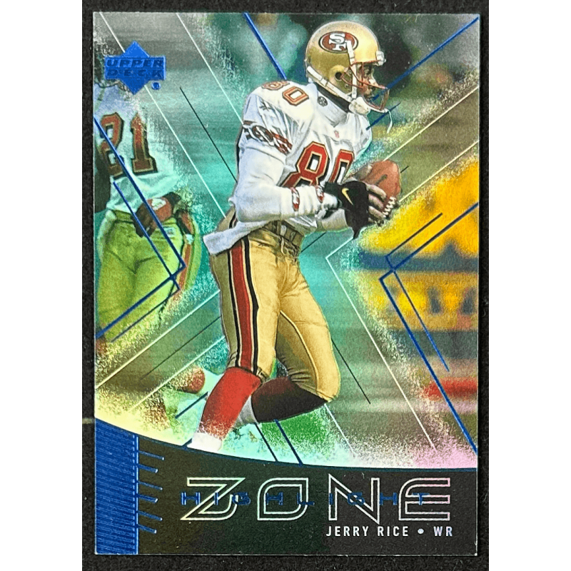 JERRY RICE 1999 Upper Deck Highlight Zone