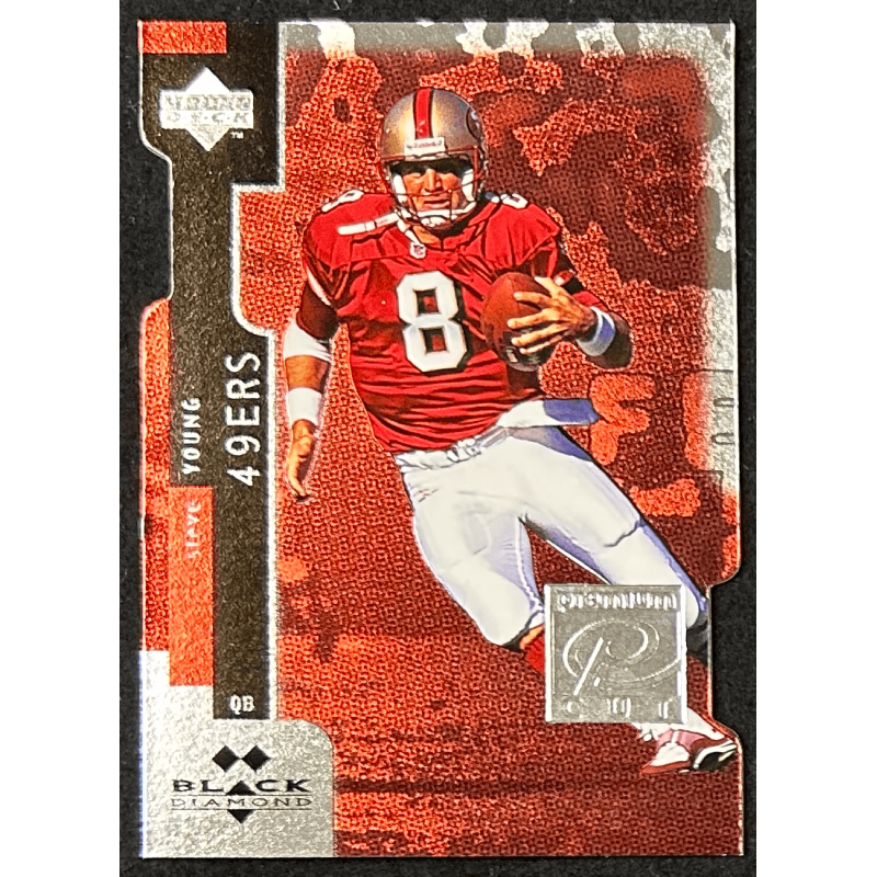 STEVE YOUNG 1998 Black Diamond Premium Cut Double