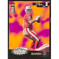 STEVE YOUNG 1996 Collector's Choice Crash The Game