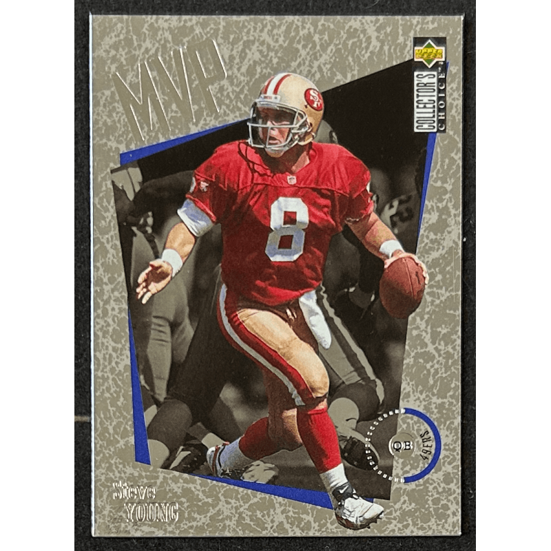 STEVE YOUNG 1996 Collector's Choice MVPs