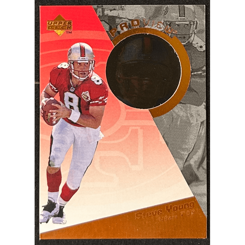 STEVE YOUNG 1996 Upper Deck Proview