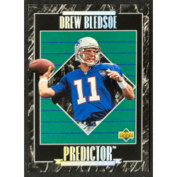 DREW BLEDSOE 1995 Upper Deck Predictor Award Winners Prizes