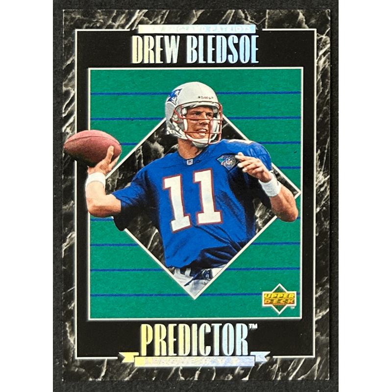 DREW BLEDSOE 1995 Upper Deck Predictor Award Winners Prizes