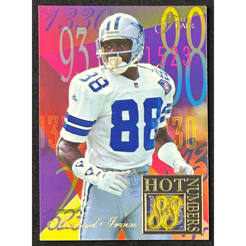 MICHAEL IRVIN 1994 Ultra Flair Hot Numbers
